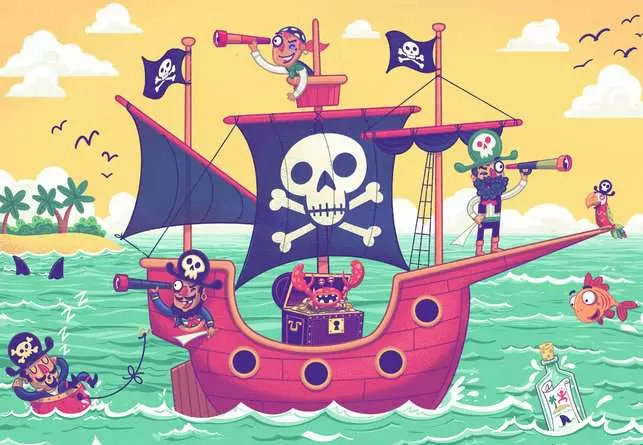 Kinderpuzzle ab 4 Jahren - Land in Sicht - 24 Teile