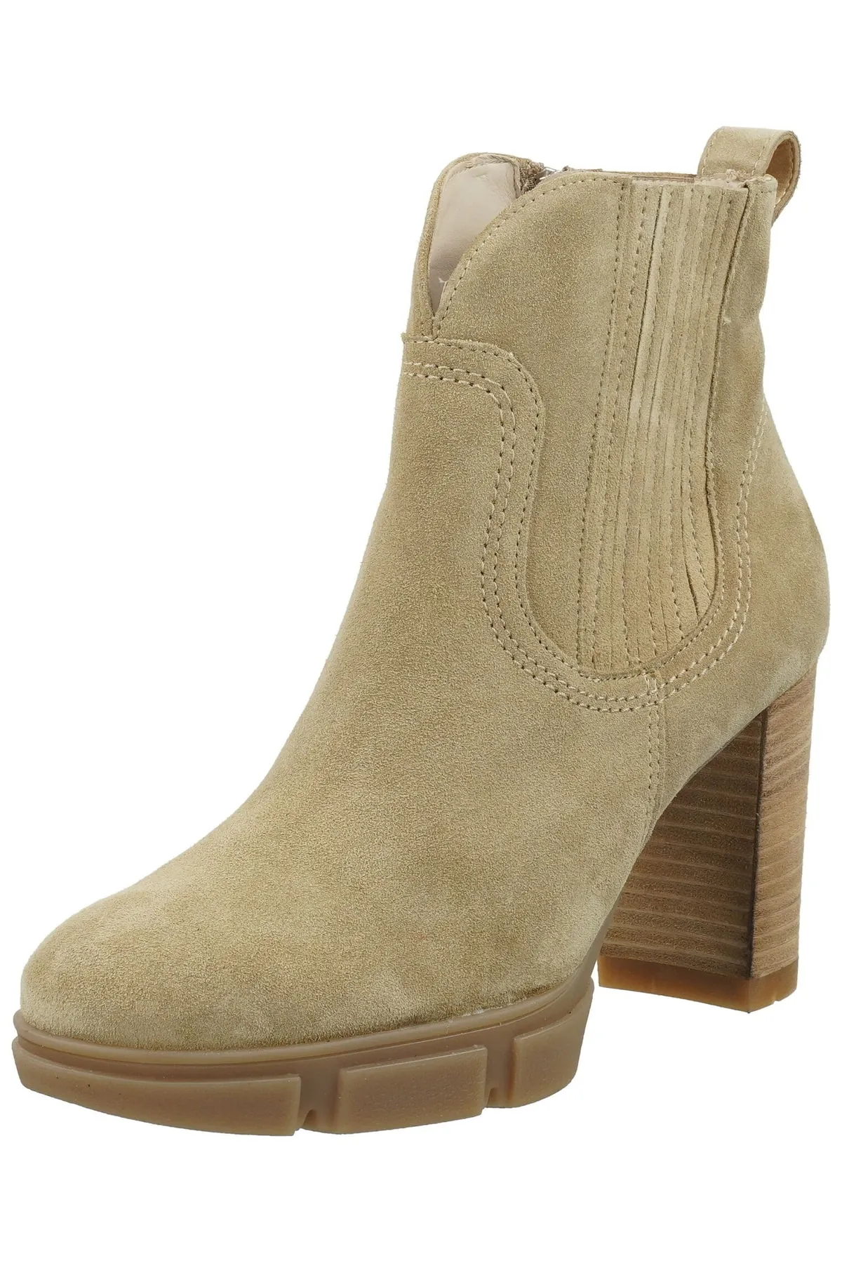 Paul Green  High Heels - Beige - Blockabsatz