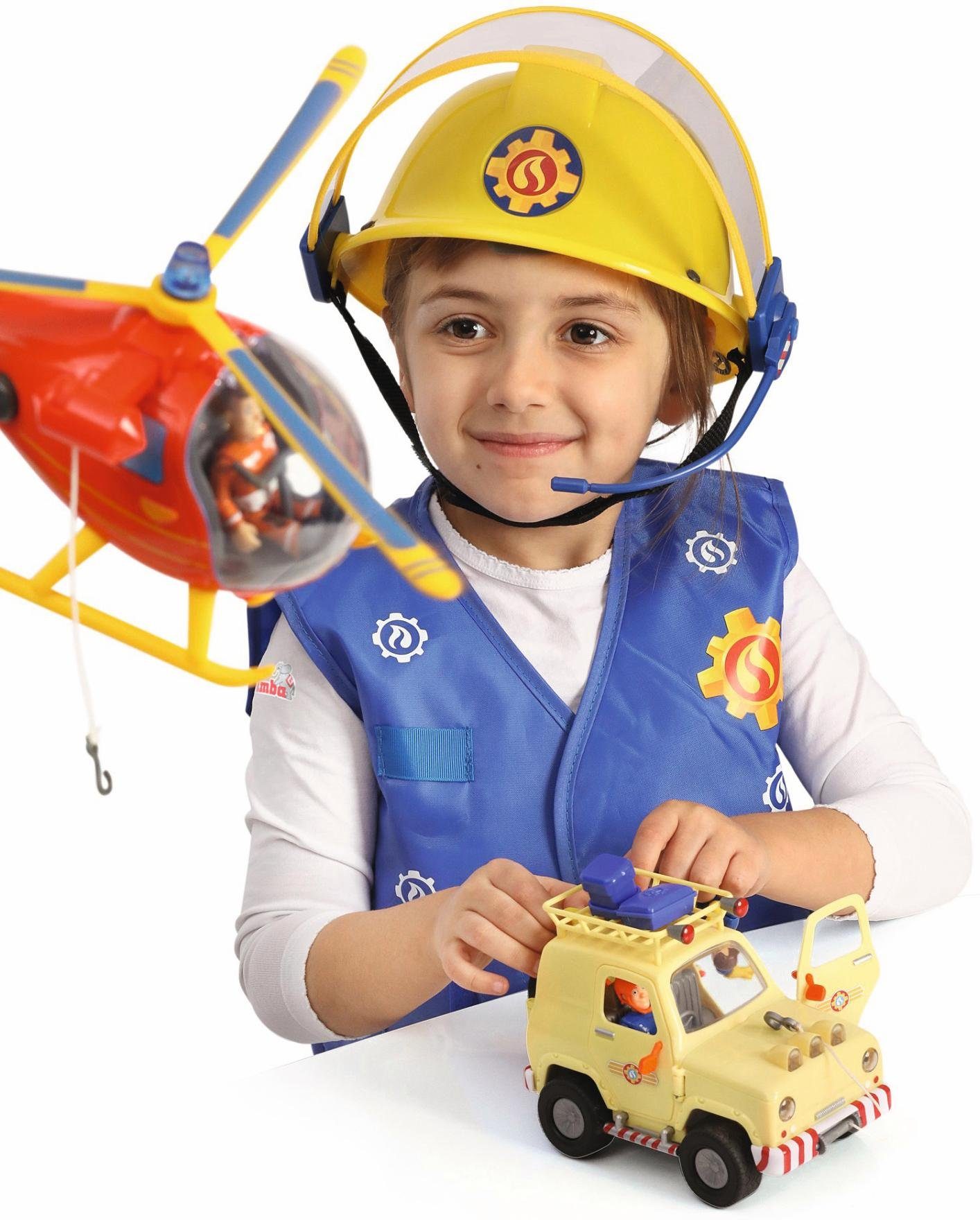 SIMBA Spielzeug-Helm Feuerwehrmann Sam