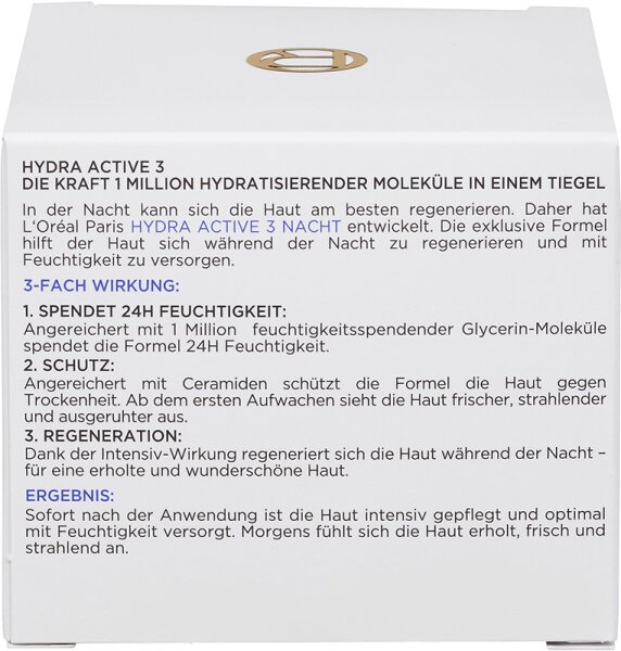 L'Oréal Paris Hydra Active 3 Alle Hauttypen Nachtcreme