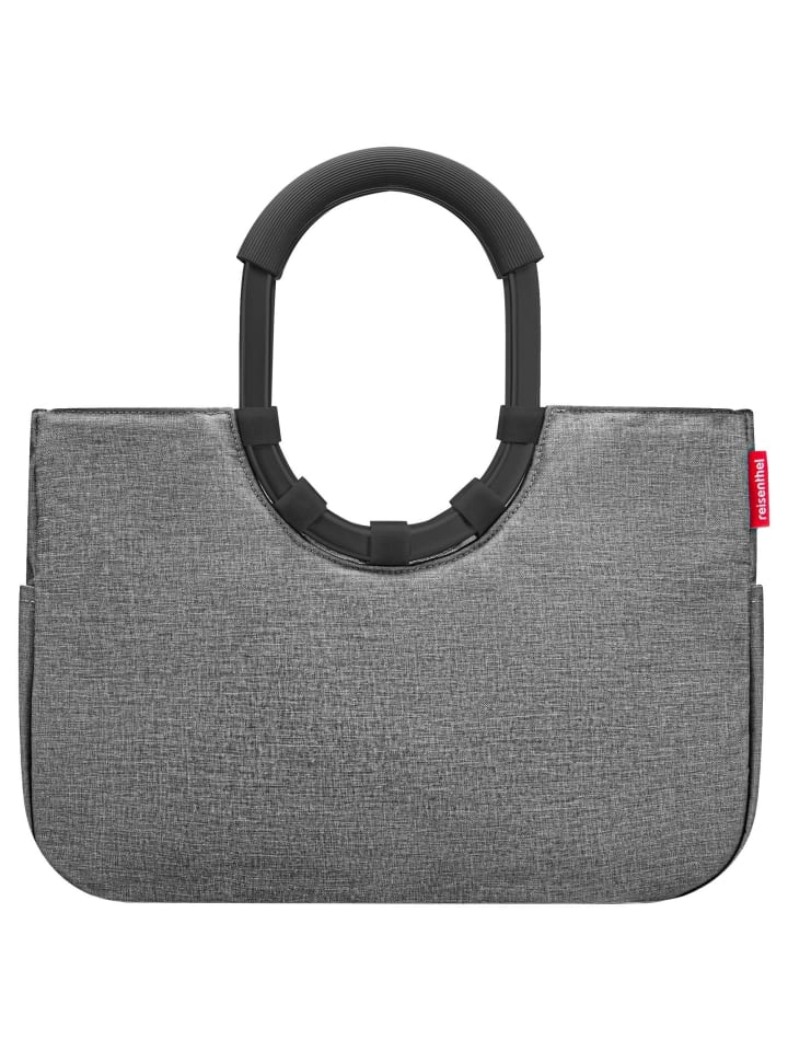 Reisenthel loopshopper M / Shopper 40 cm (frame raffia black) in frame twist silver günstig kaufen onesize