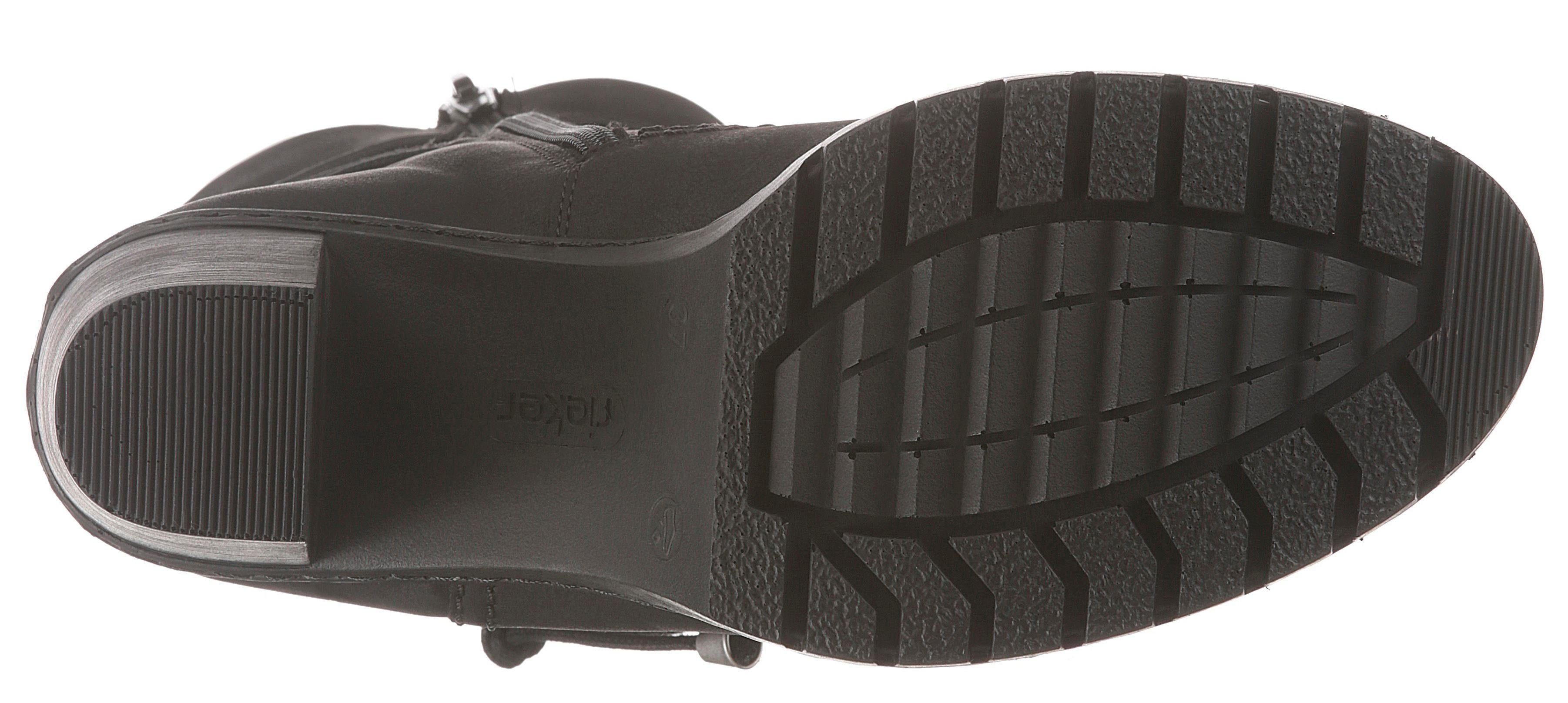 Rieker Winterstiefelette mit gerafftem Schaft