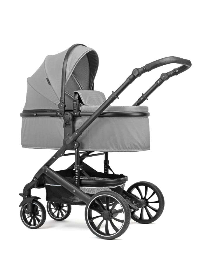 PIXINI Kalani Kinderwagen 3in1 Set glossy silver günstig kaufen onesize