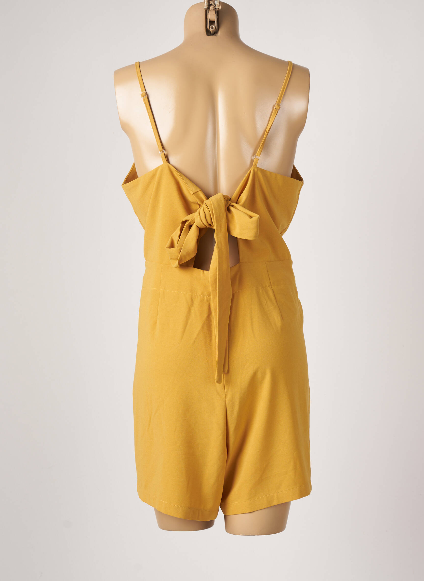Molly Bracken Combi Shorts Femme couleur jaune