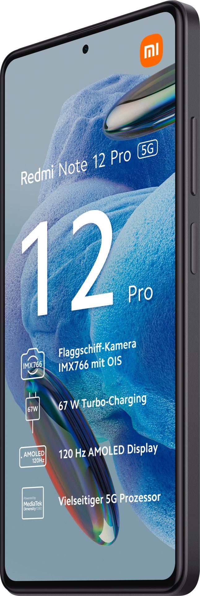 Xiaomi Redmi Note 12 Pro 5G 6GB+128GB Smartphone (16,94 cm/6,67 Zoll, 128 GB Speicherplatz, 50 MP Kamera)