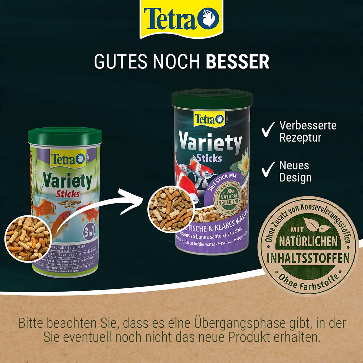 Tetra Pond Teichfutter Variety Sticks günstig kaufen