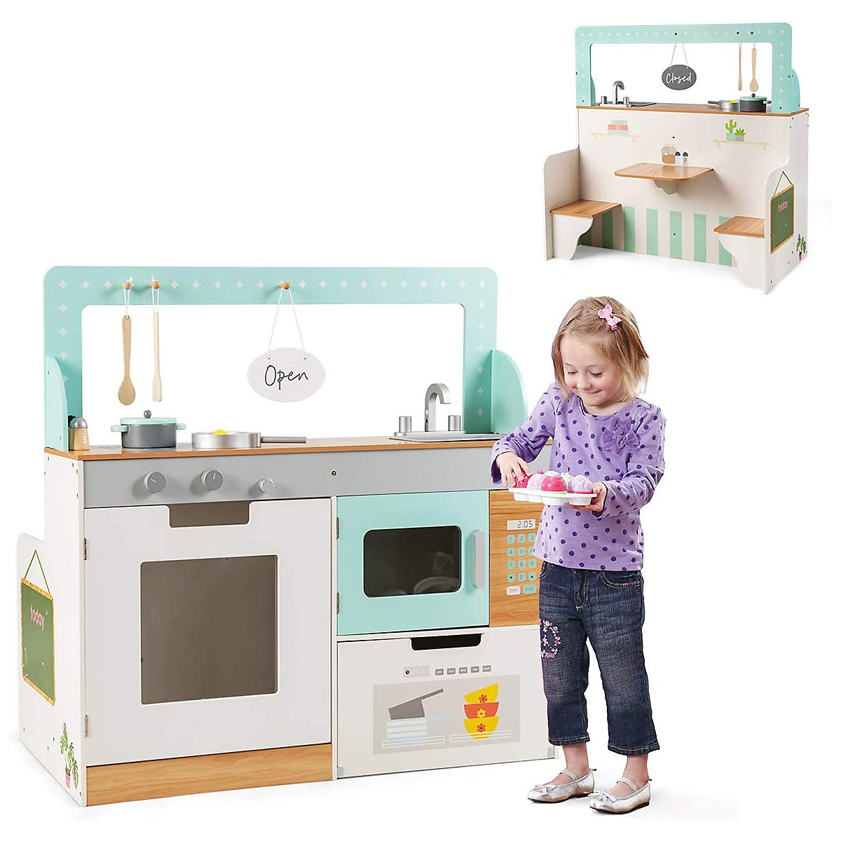 Kinderküche Spielküche Mit Sitzgruppe