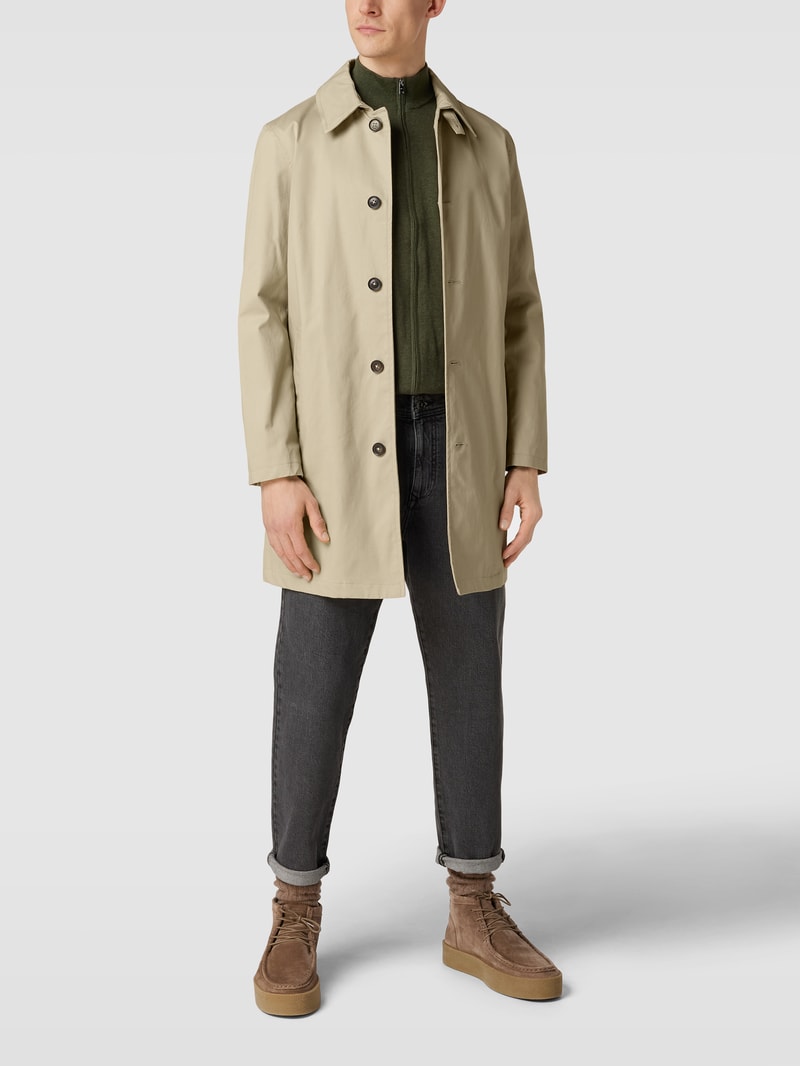 Mantel mit Umlegekragen Modell 'Parka chayton' in beige