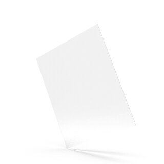 Acrylic Sheet - Clear Organic Glass/Acryl 0,40 mm Thickness (1)