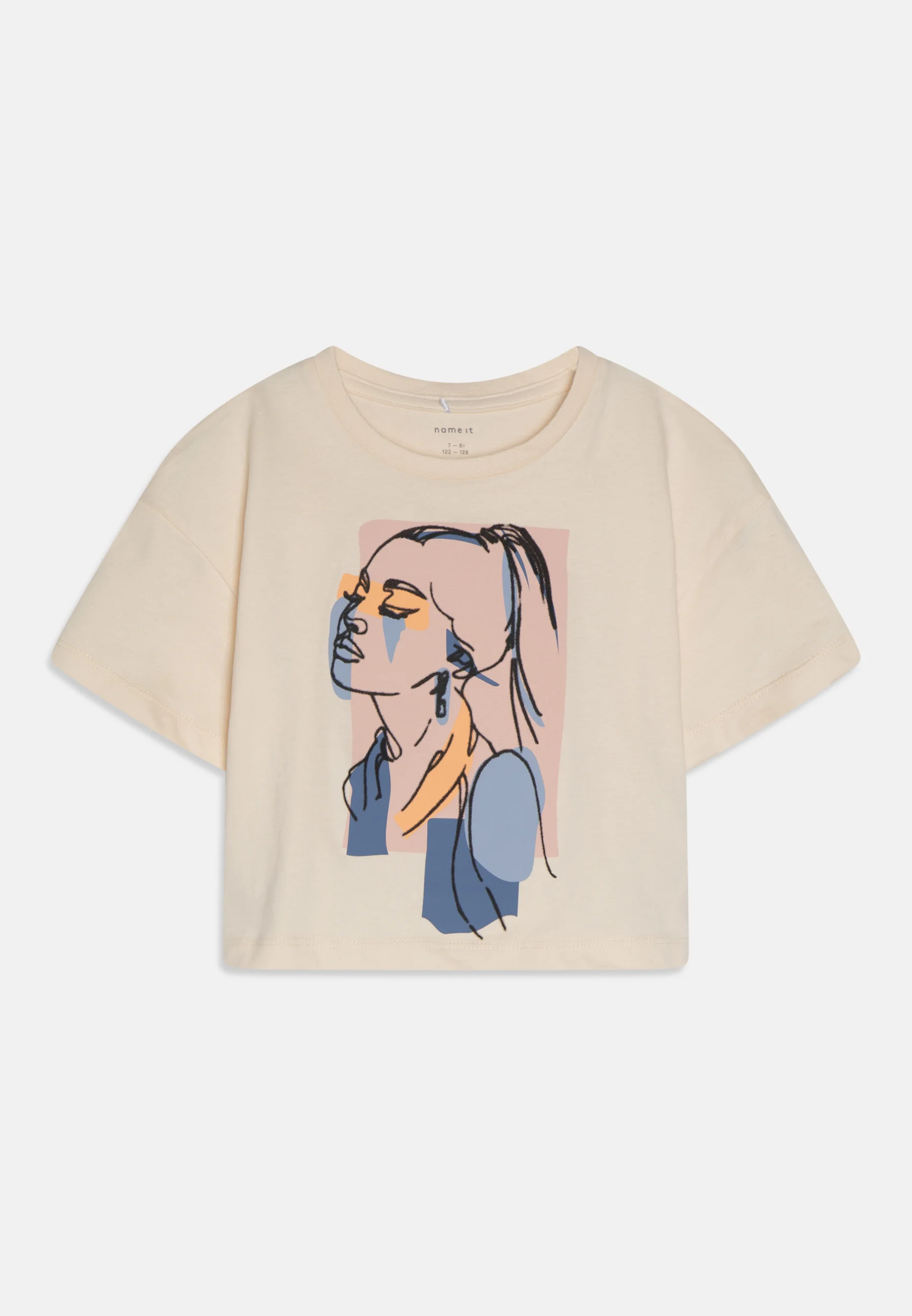 Name it NKFTOFFI CROPPED LOOSE FIT - Camiseta con estampado