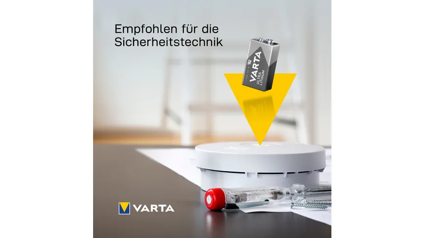 VARTA ULTRA LITHIUM 9V-Block