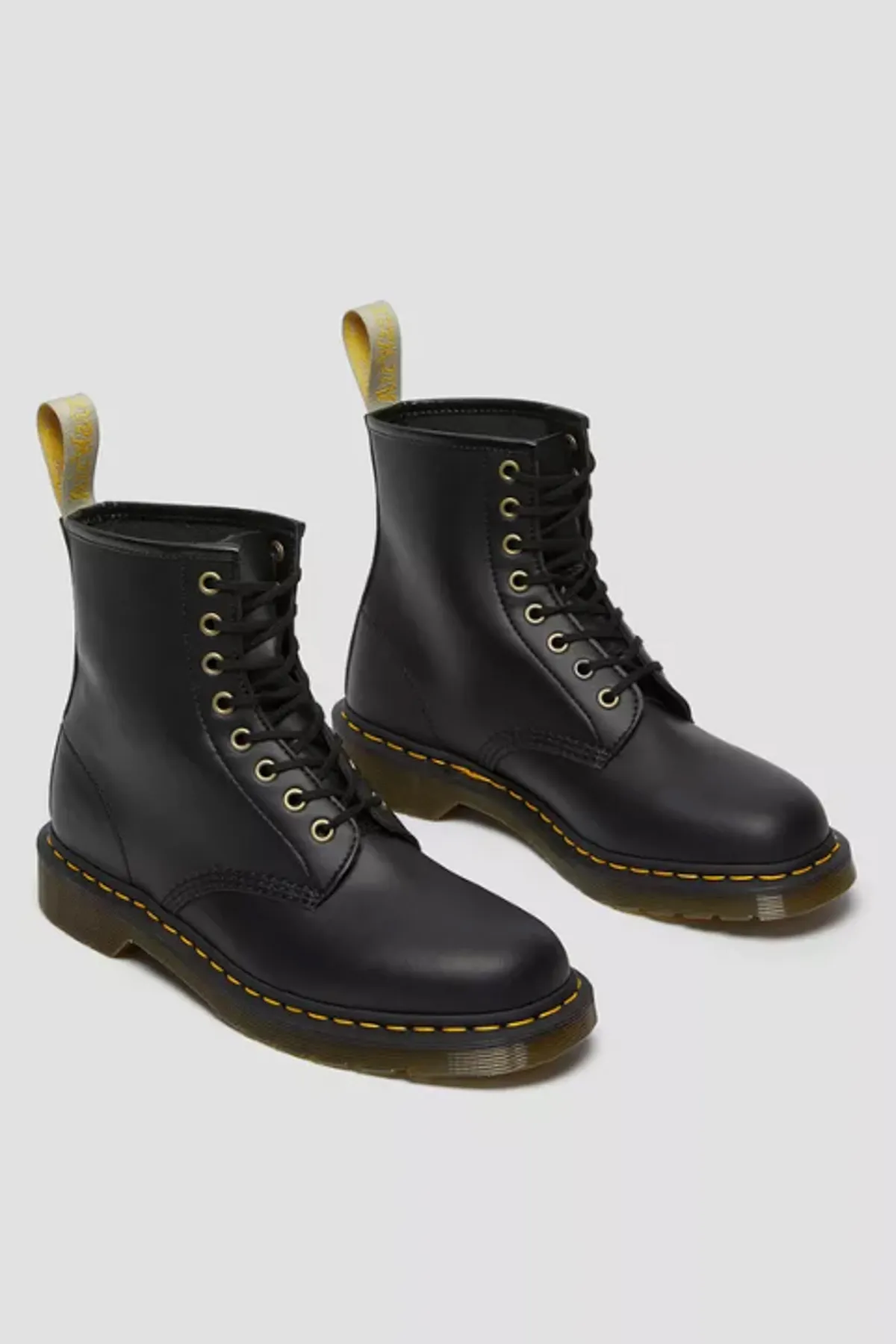 Dr. Martens  Schwarze Felix Rub Off Stiefel & Booties für Unisex