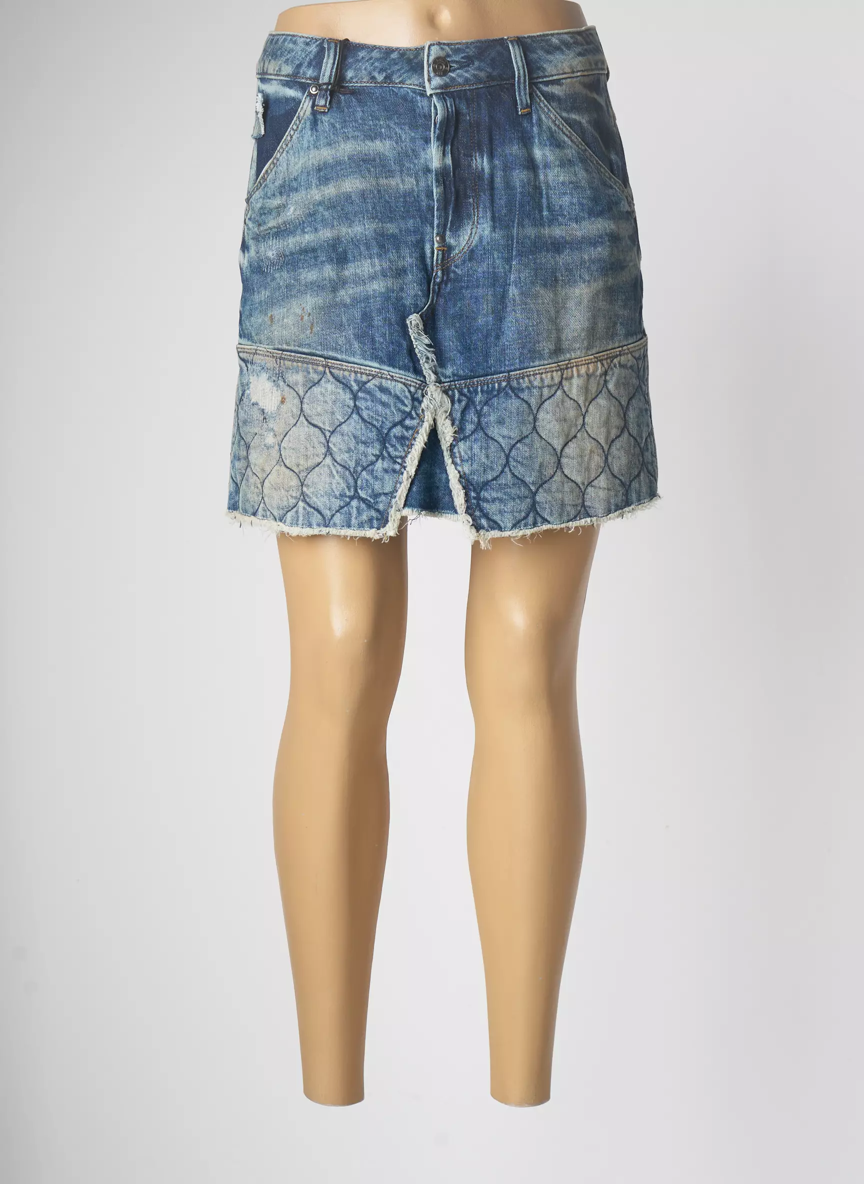 G Star Jupes Courtes Femme couleur bleu