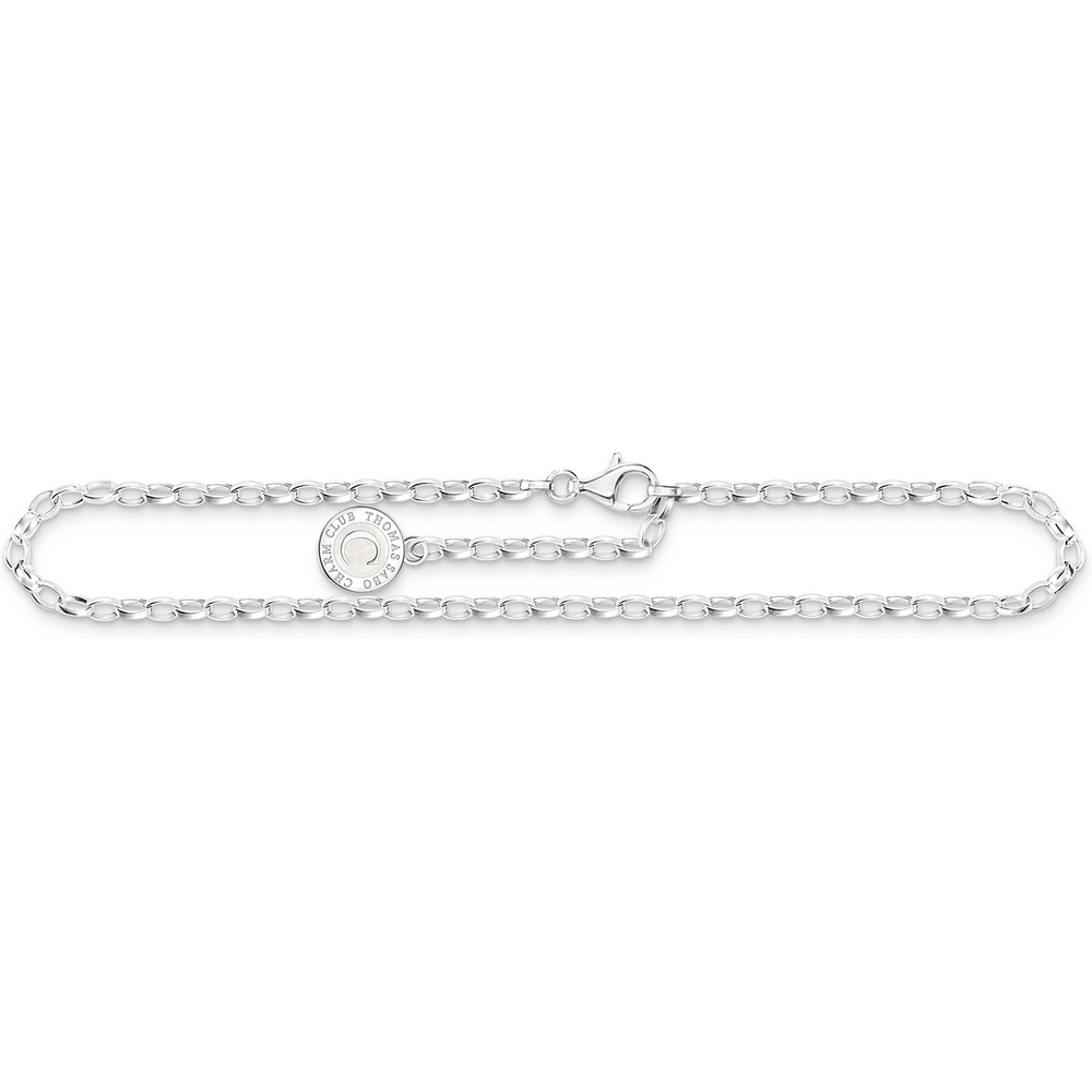 Thomas Sabo Bracelet cheville 925 Argent, Émail argent Bracelet