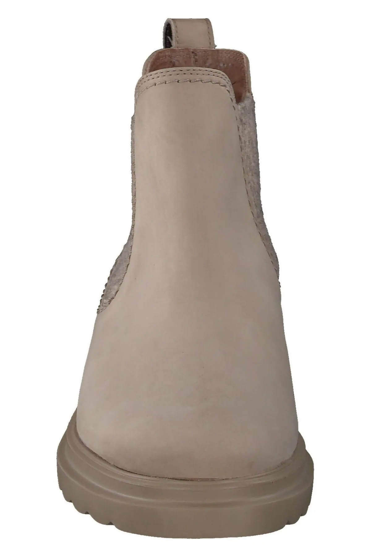 Paul Green  Stiefelette - Beige - Blockabsatz