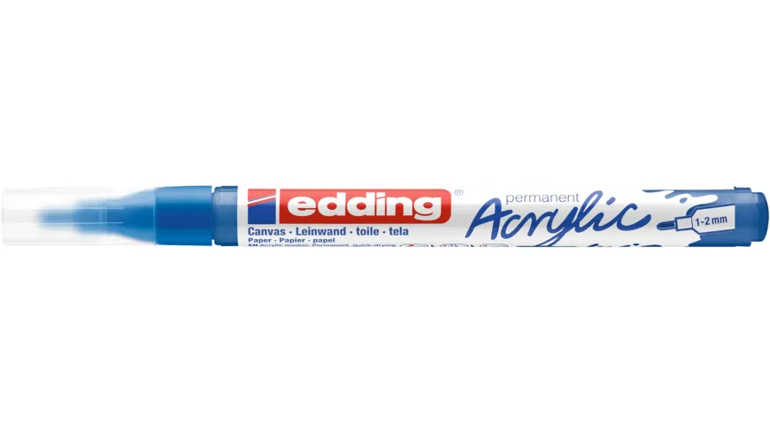 edding Acrylmarker 5300 fein enzianblau enzianblau