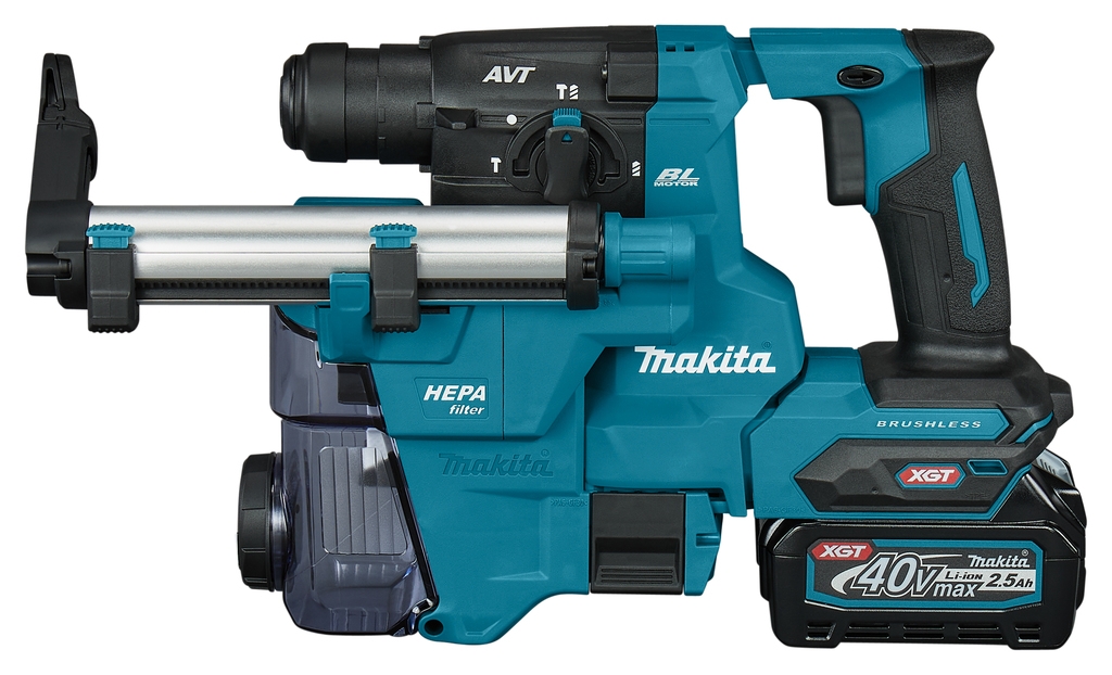 Makita HR010GD201 Kombihammer SDS-Plus 40V Max 2,5Ah Li-Ion in Mbox