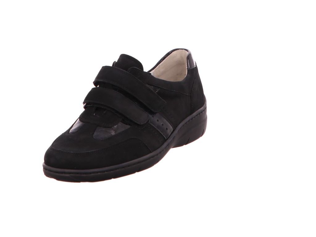 WALDLÄUFER Sportliche Slipper schwarz 931301