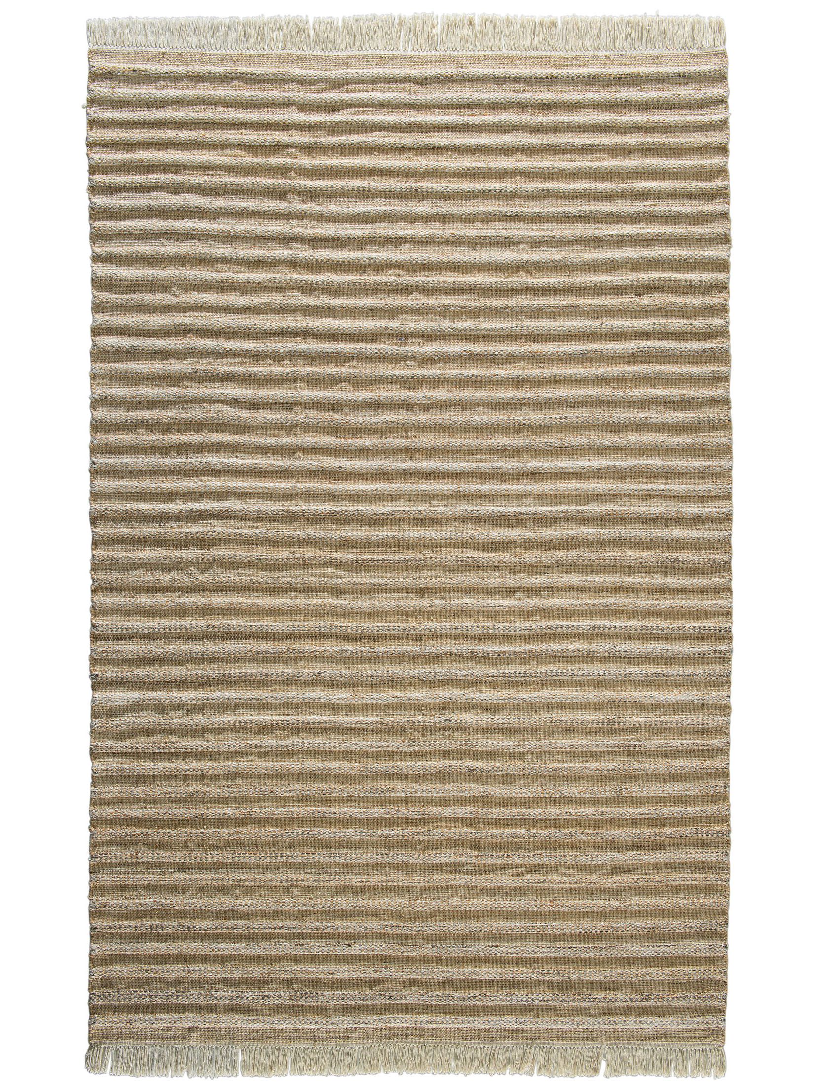 Risede Flachgewebe-Teppich, Sand