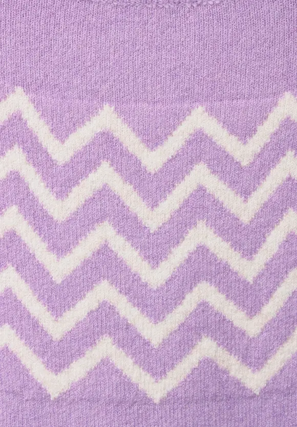 Street One Pullover mit Stehkragen