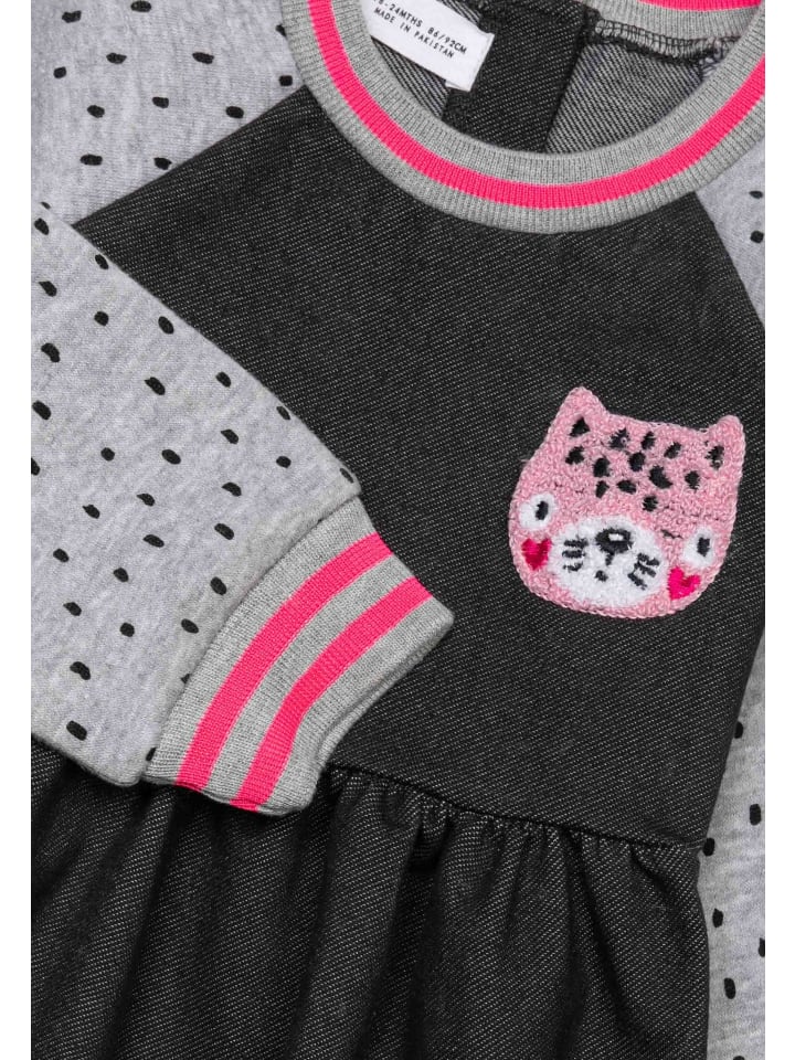 Minoti Jeanskleid Pops 1 in grau günstig kaufen