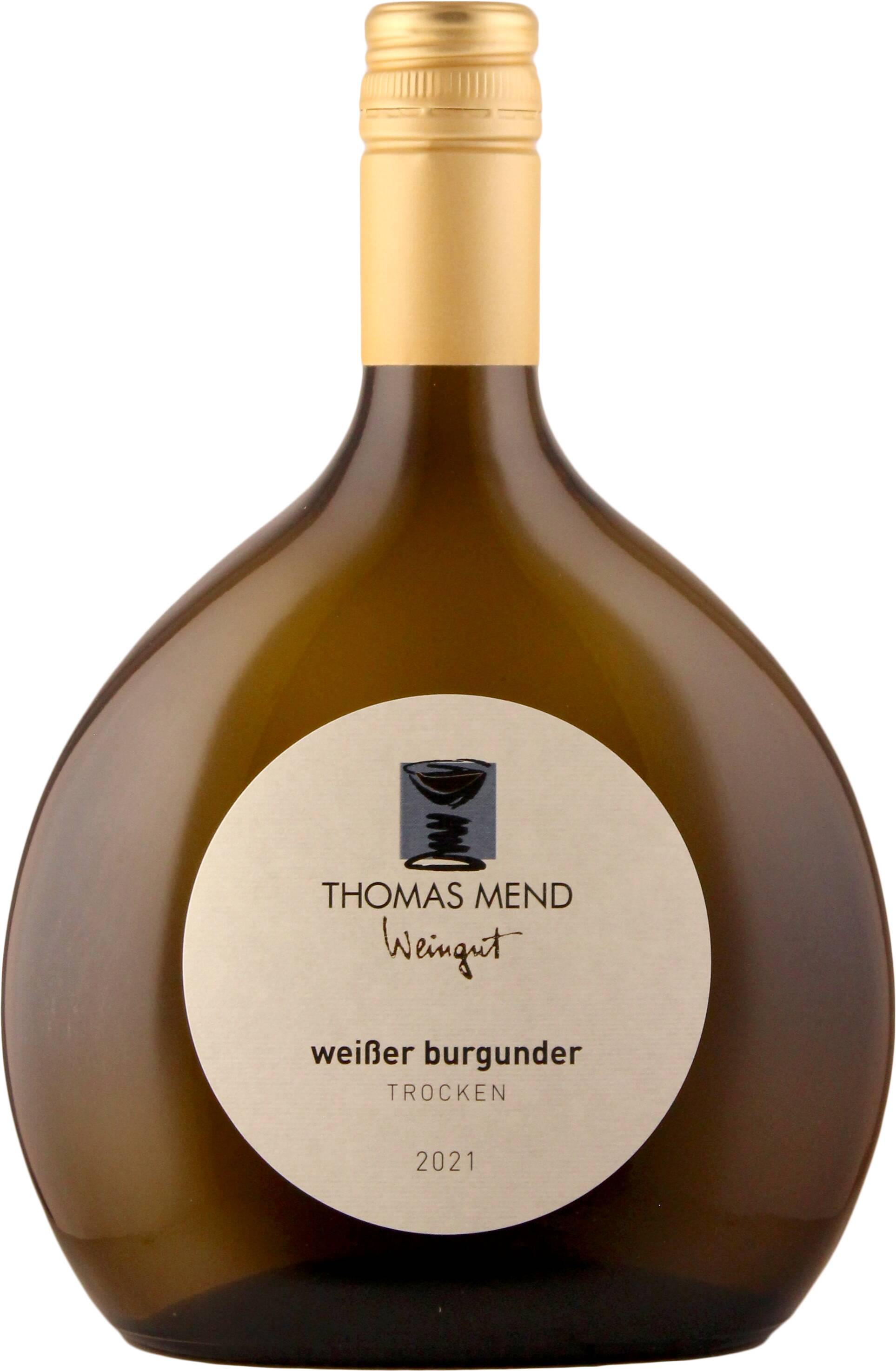 Weingut Thomas Mend Weißburgunder Spätlese trocken Iphöfer Kronsberg 2021