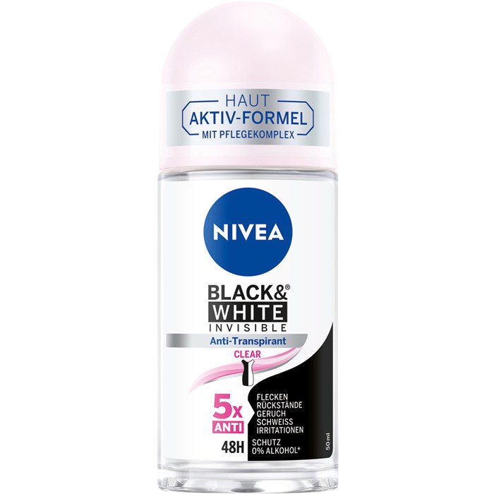Black & White Deodorant Roll-On
