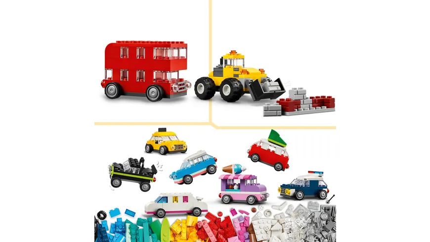 LEGO Classic 11036 Kreative Fahrzeuge