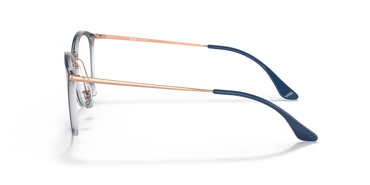 RB7140 OPTICS - Albastru lucios pe transparent