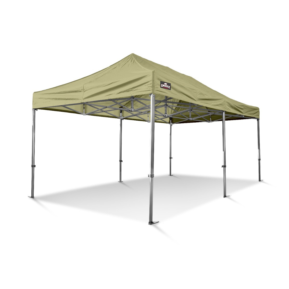 Tenda da lavoro Grizzly Outdoor GOW36S GO-WORK 3x6 m color sabbia