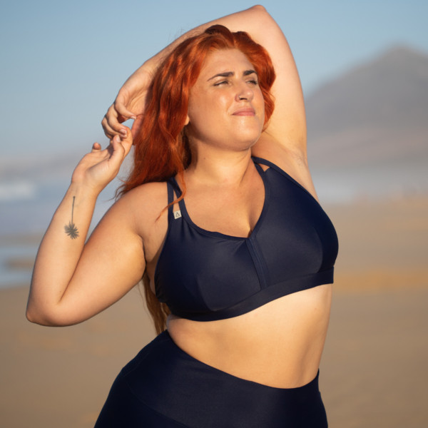 BIKINI TOP WILD DARK BLUE Damen - Bikini