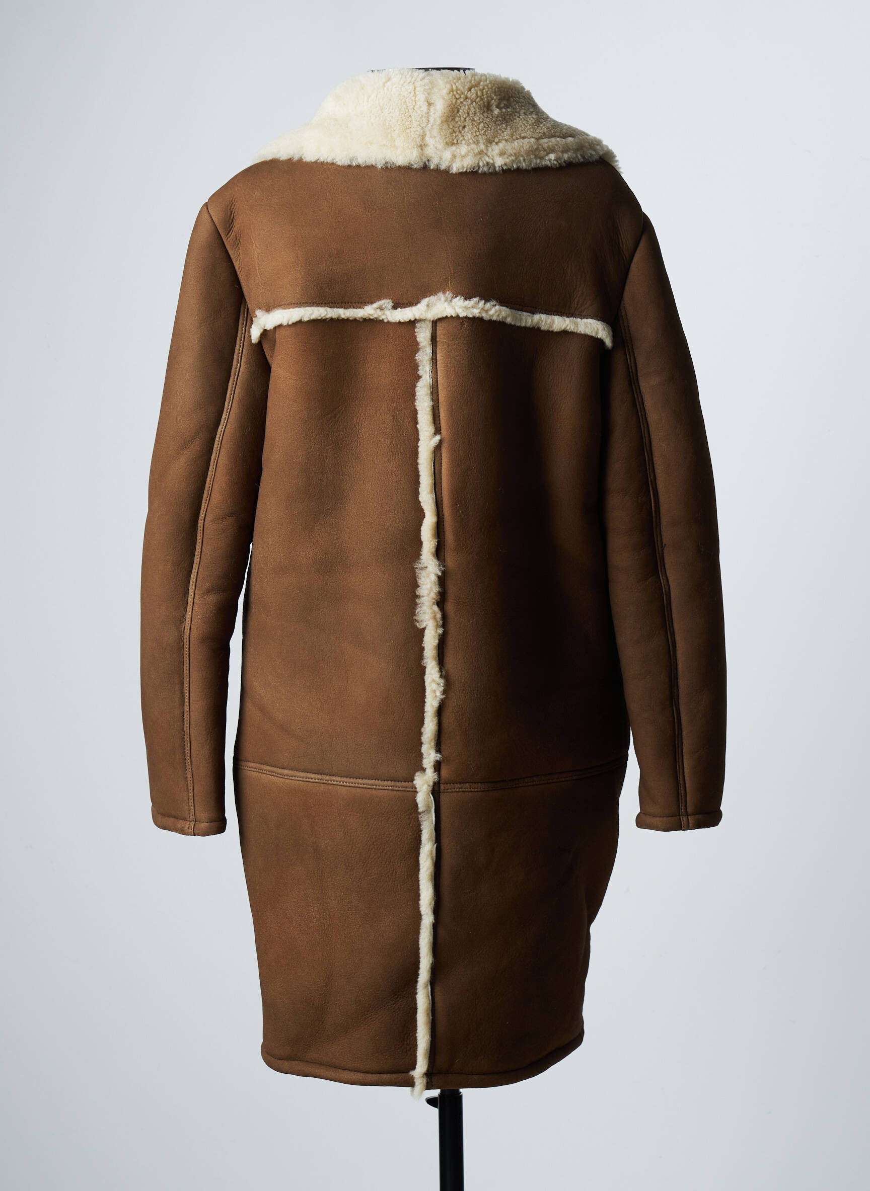 Schott Manteaux Longs Femme couleur marron