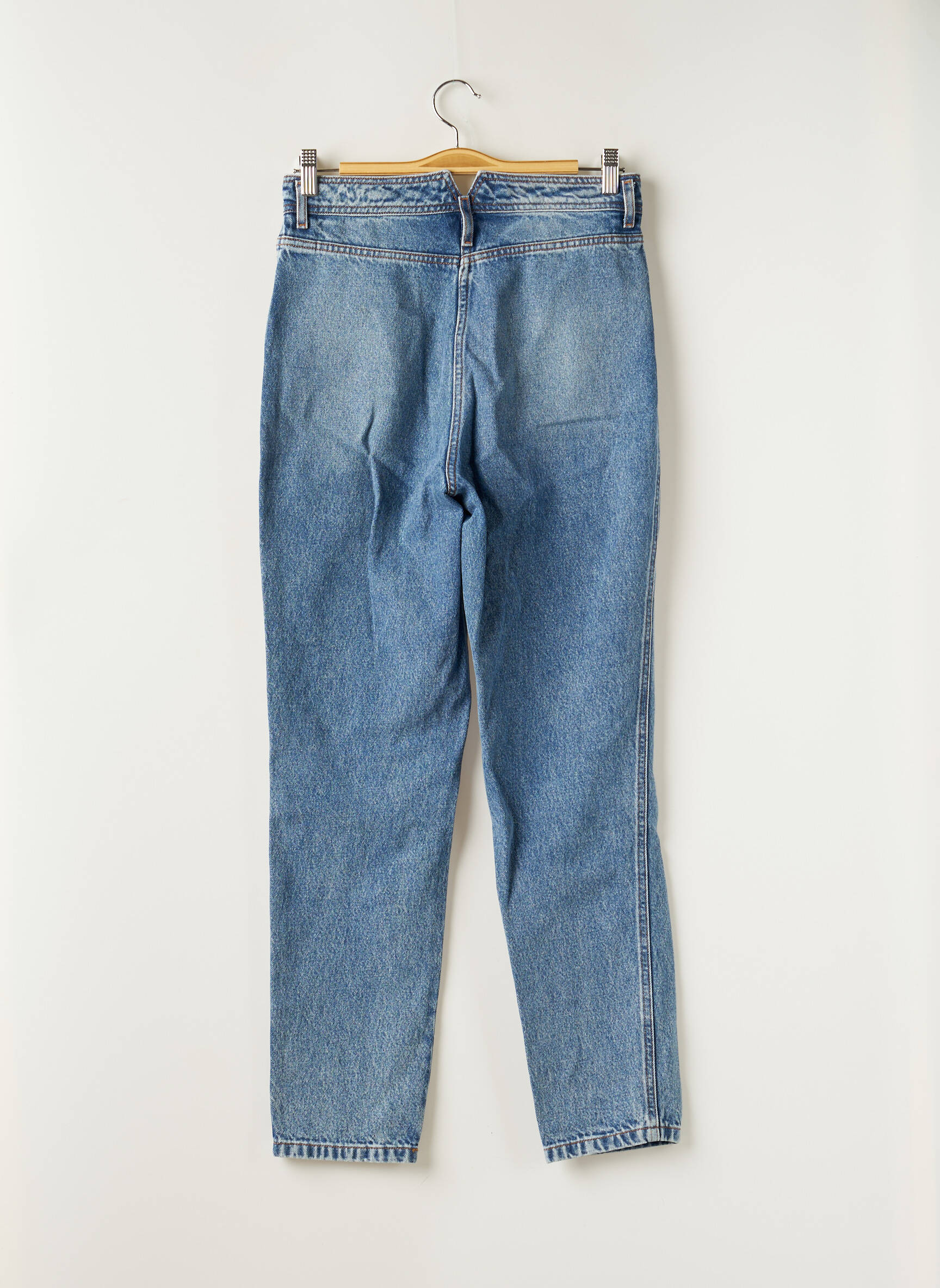 Rouje Jean Mom Femme couleur bleu