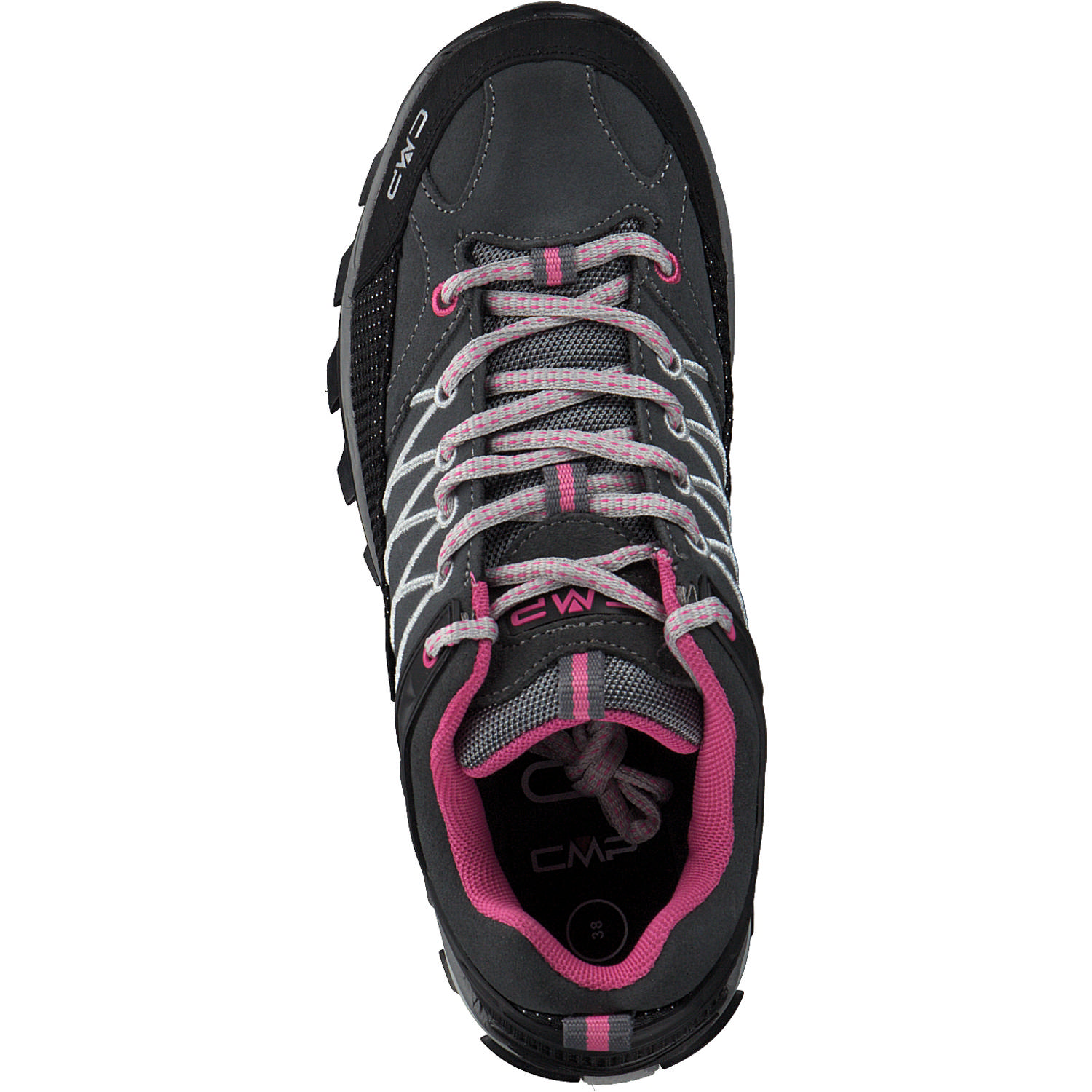 CMP Rigel Low 3Q13246, Trekkingschuhe, Damen, Grau/Pink