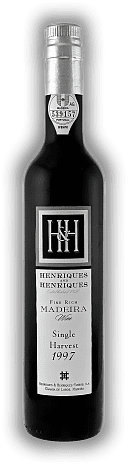 Henriques & Henriques Single Harvest Fine Rich 1997 Henriques & Henriques Single Harvest Fine Rich 1997  Jahrgang 1997 - 0,5	 Liter - Vol 19%