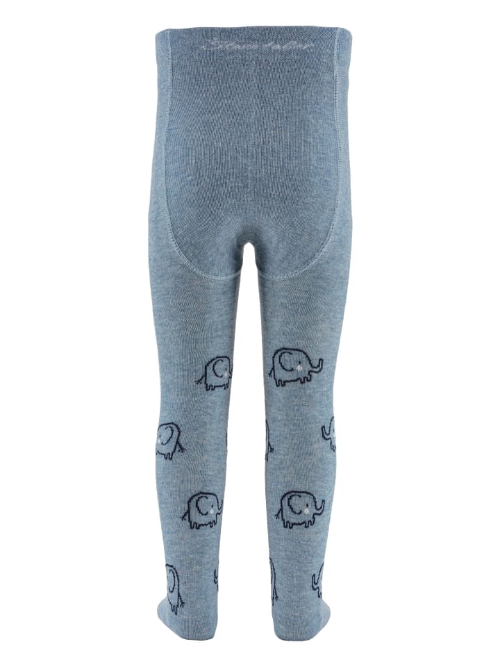 Sterntaler Strumpfhose Elefanten in helles blau günstig kaufen 128