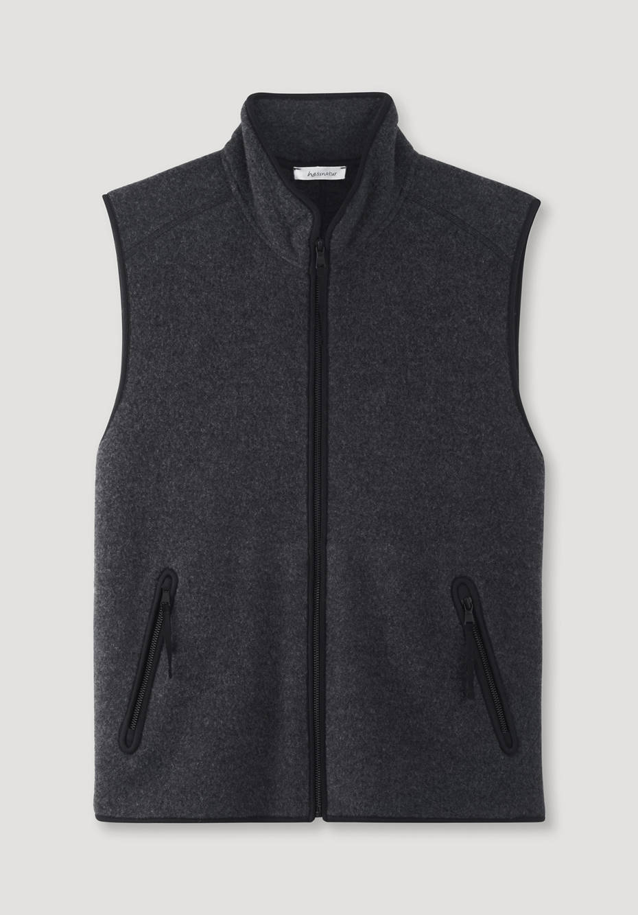 Wollfleece-Weste aus reiner Bio-Merinowolle