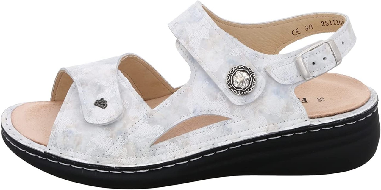 FINN COMFORT Klassische Sandalen weiss