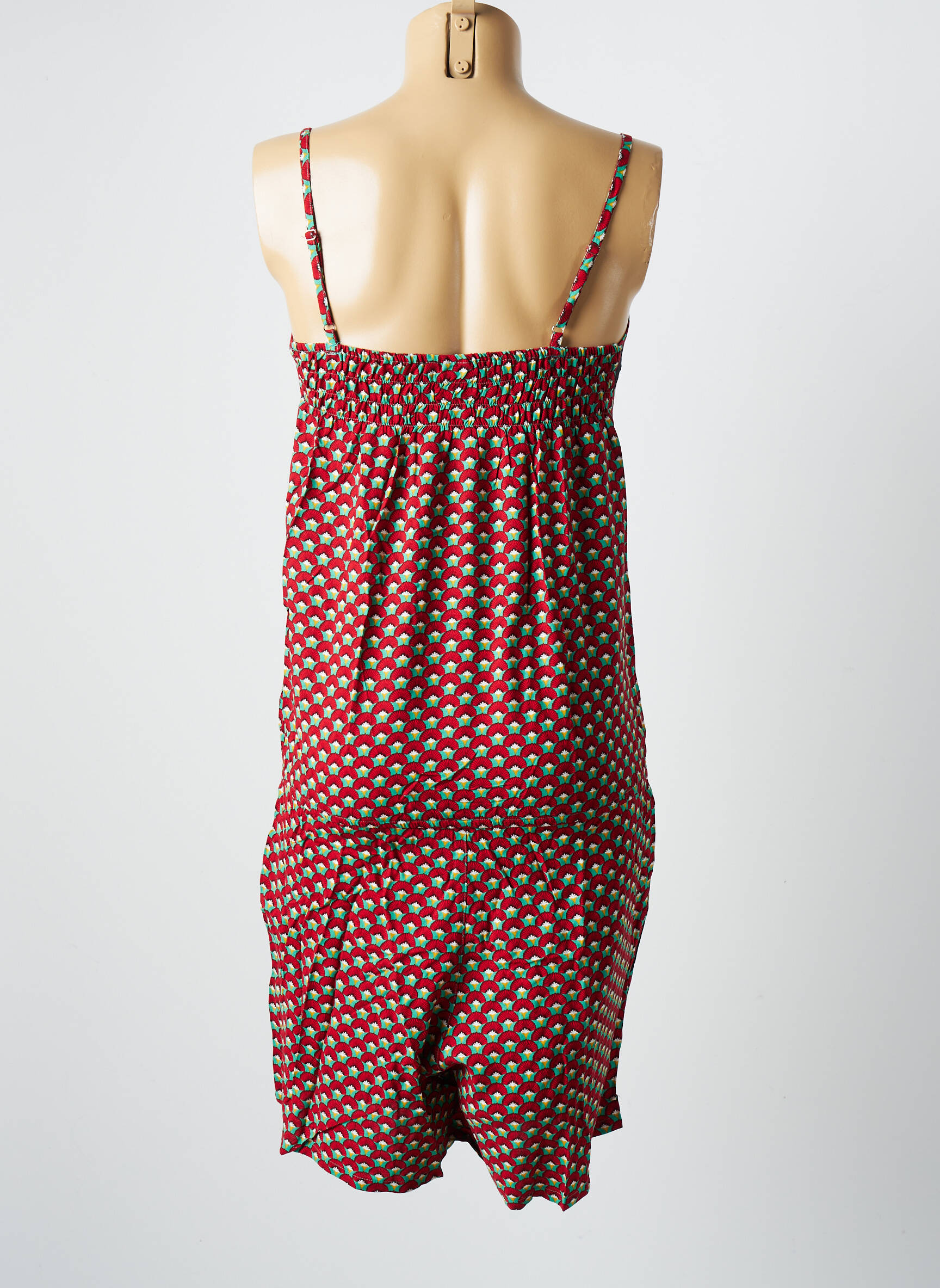 Dipawali Combi Shorts Femme couleur rouge