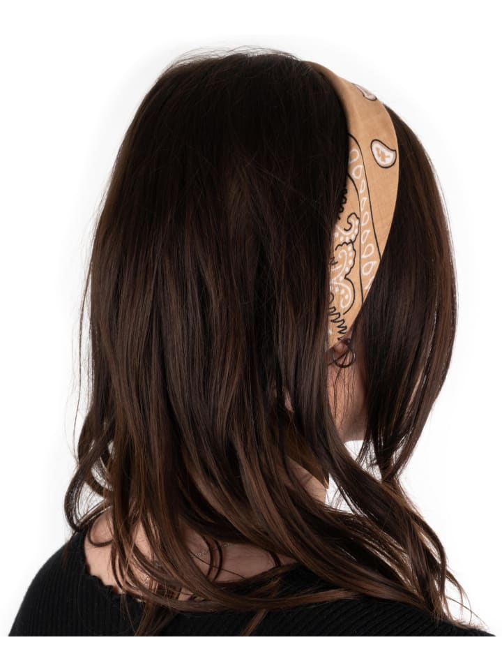 Normani Outdoor Sports 3 Bandana Kopftuch in Beige/Schwarz günstig kaufen onesize