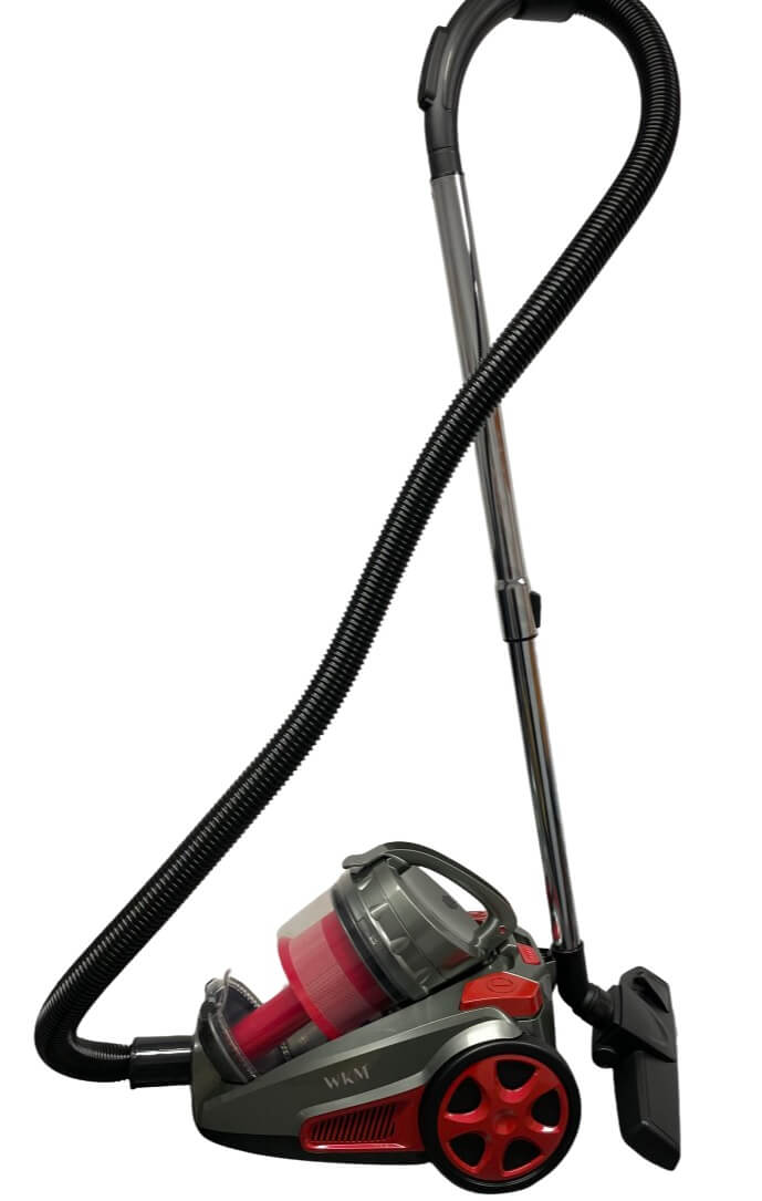 Topmatic WKM PSC-2300W.17 Zyklon Boden Staubsauger rot 850W beutellos HEPA-FILTER 3L Kapazität