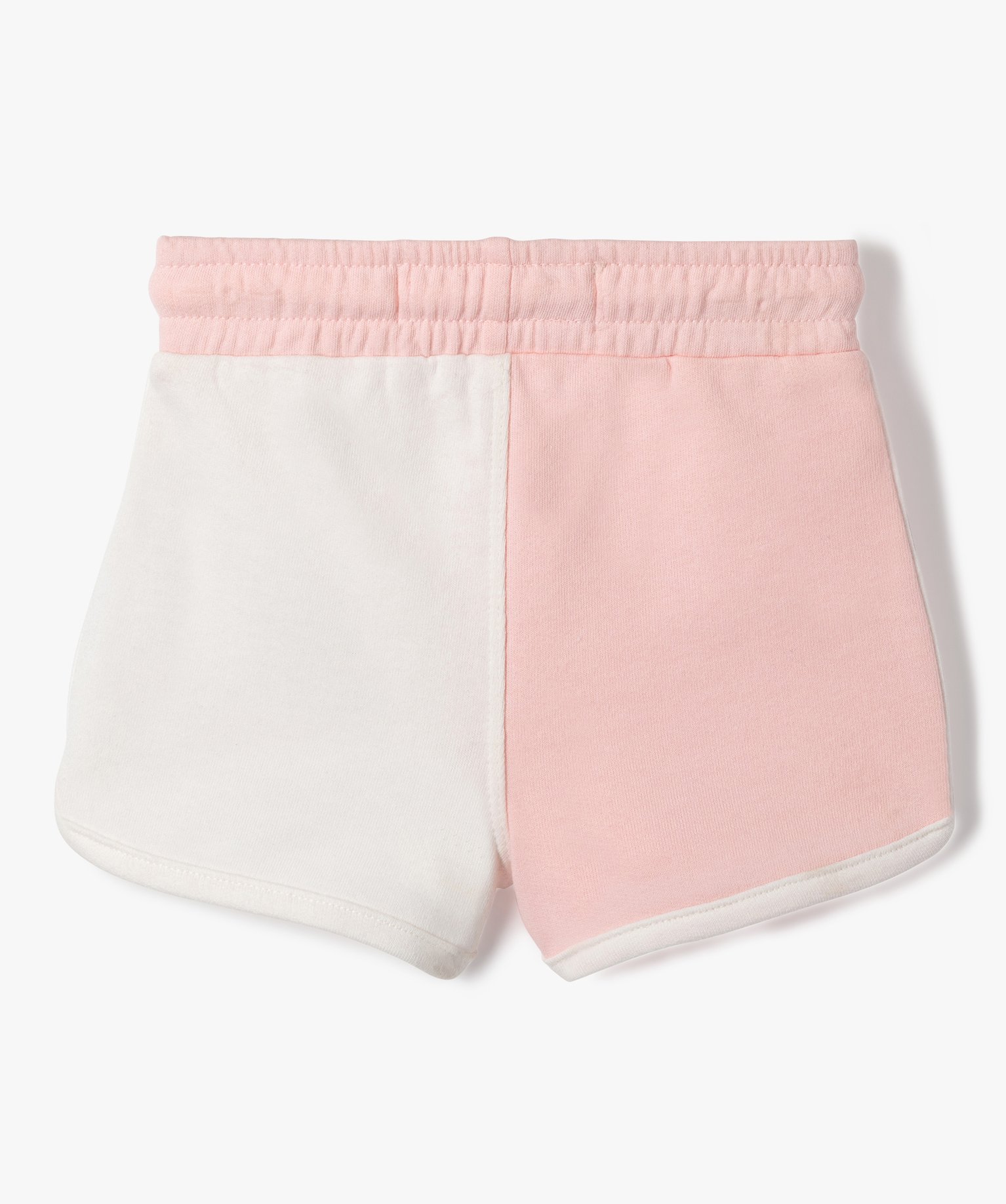 Short bébé fille en molleton look rétro - Camps United rose | GEMO
