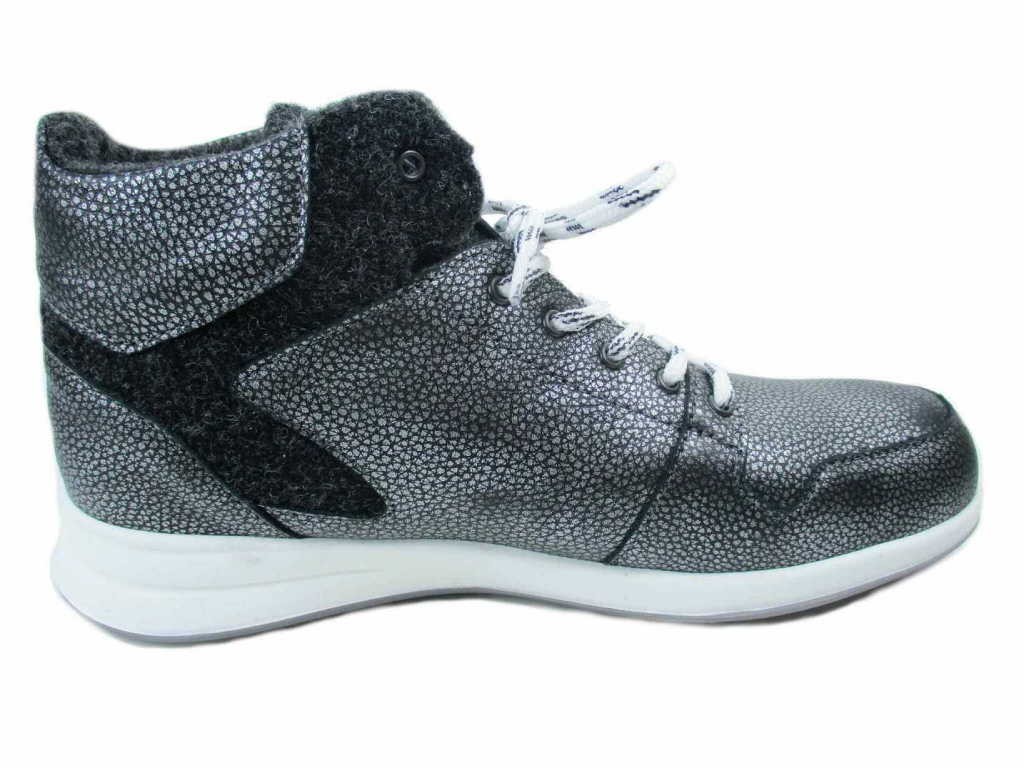 FINN COMFORT Schnür-Stiefeletten grau Carezza