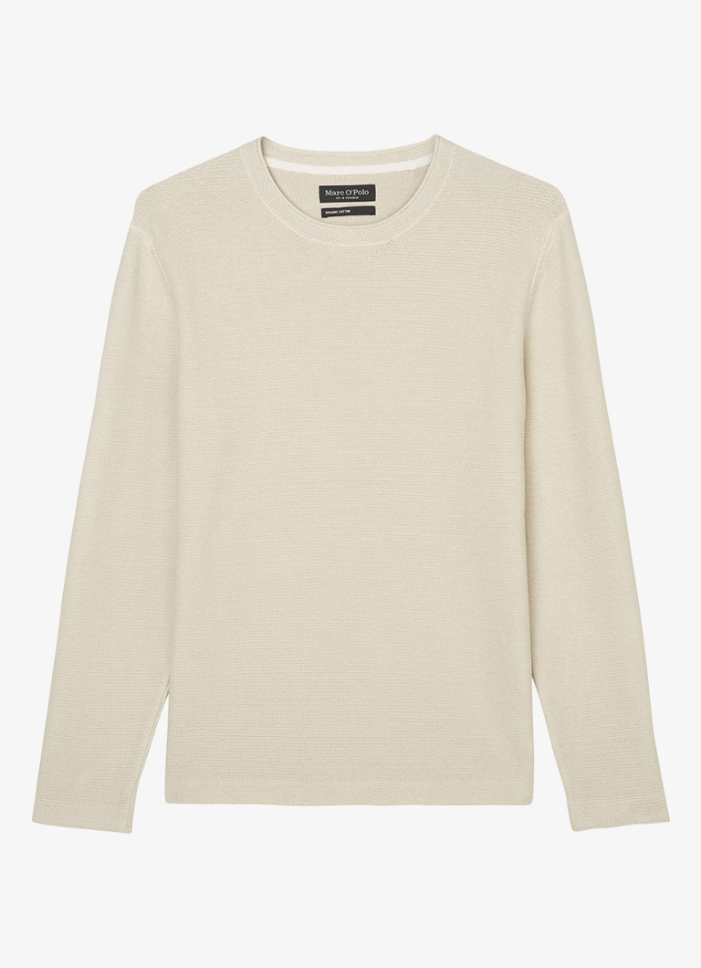 Pulover Marc O'Polo din bumbac organic, tricotat fin