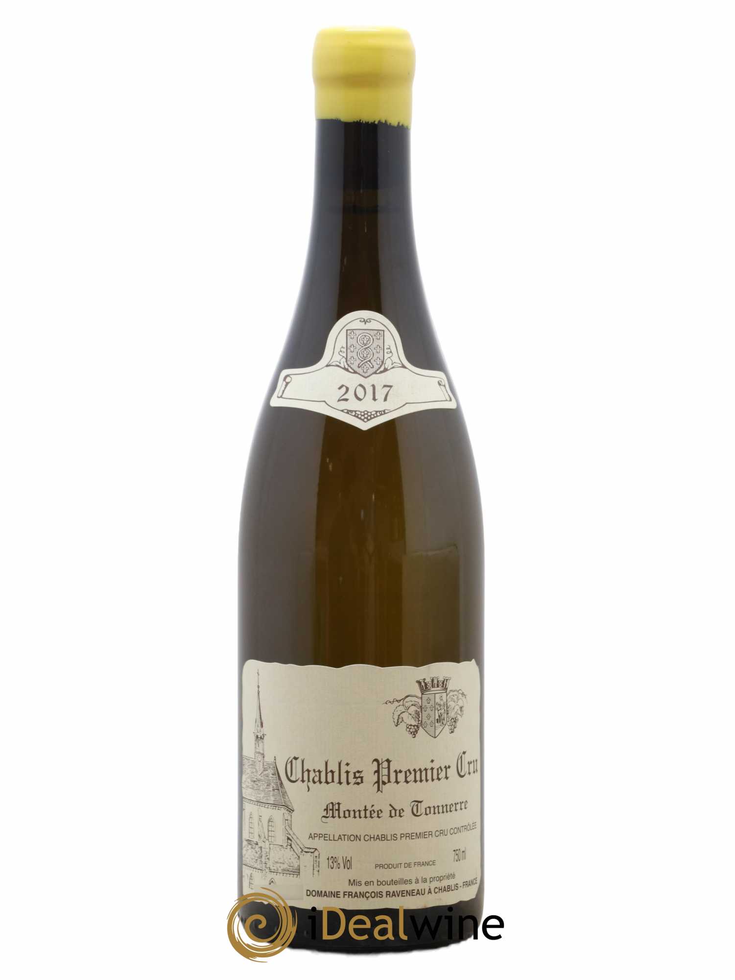 Chablis 1er Cru Montée de Tonnerre Raveneau (Domaine)  2017 - Lot de 1 Bouteille