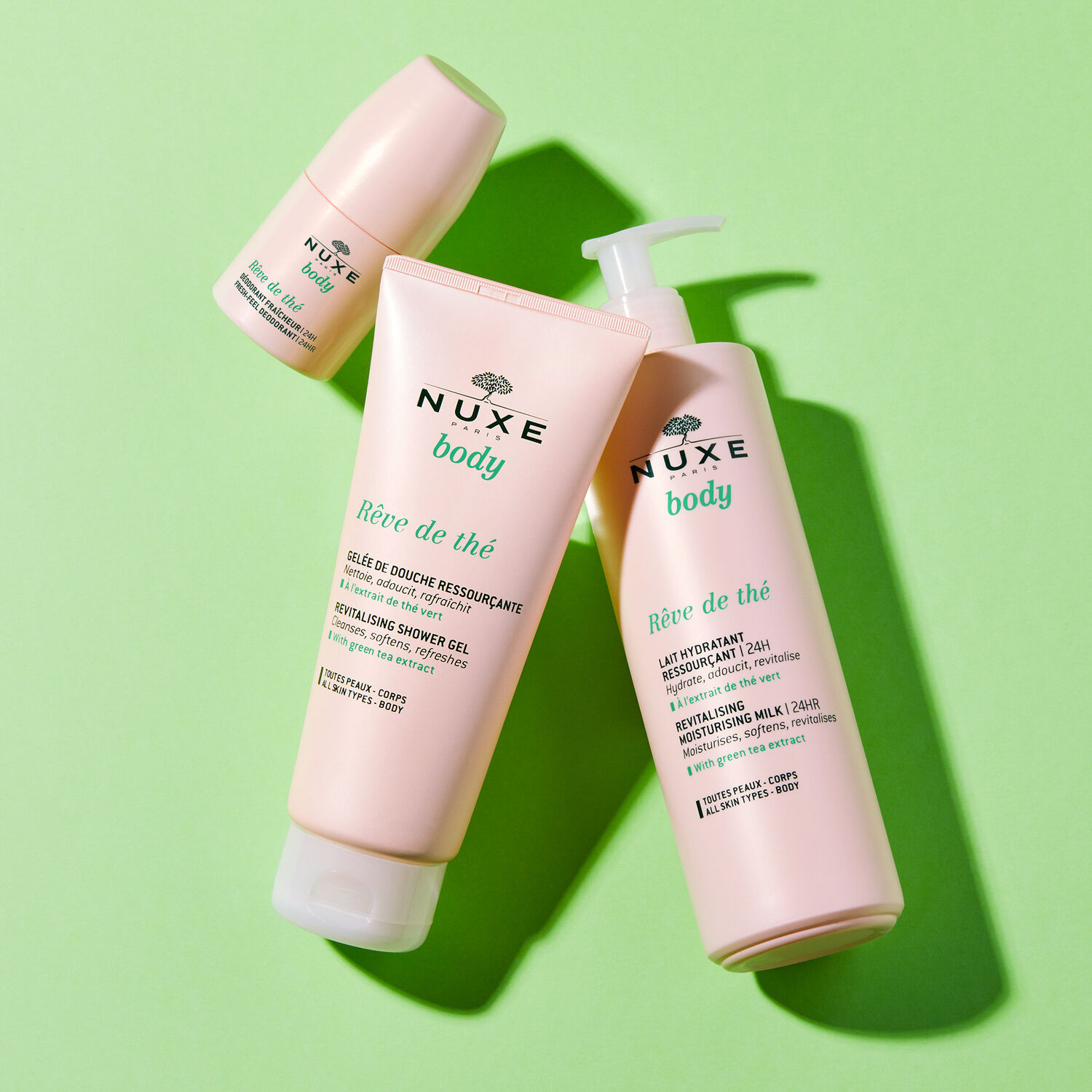 Nuxe Lait Hydratant Ressourçant Rêve de Thé - Toutes peaux - 400ml