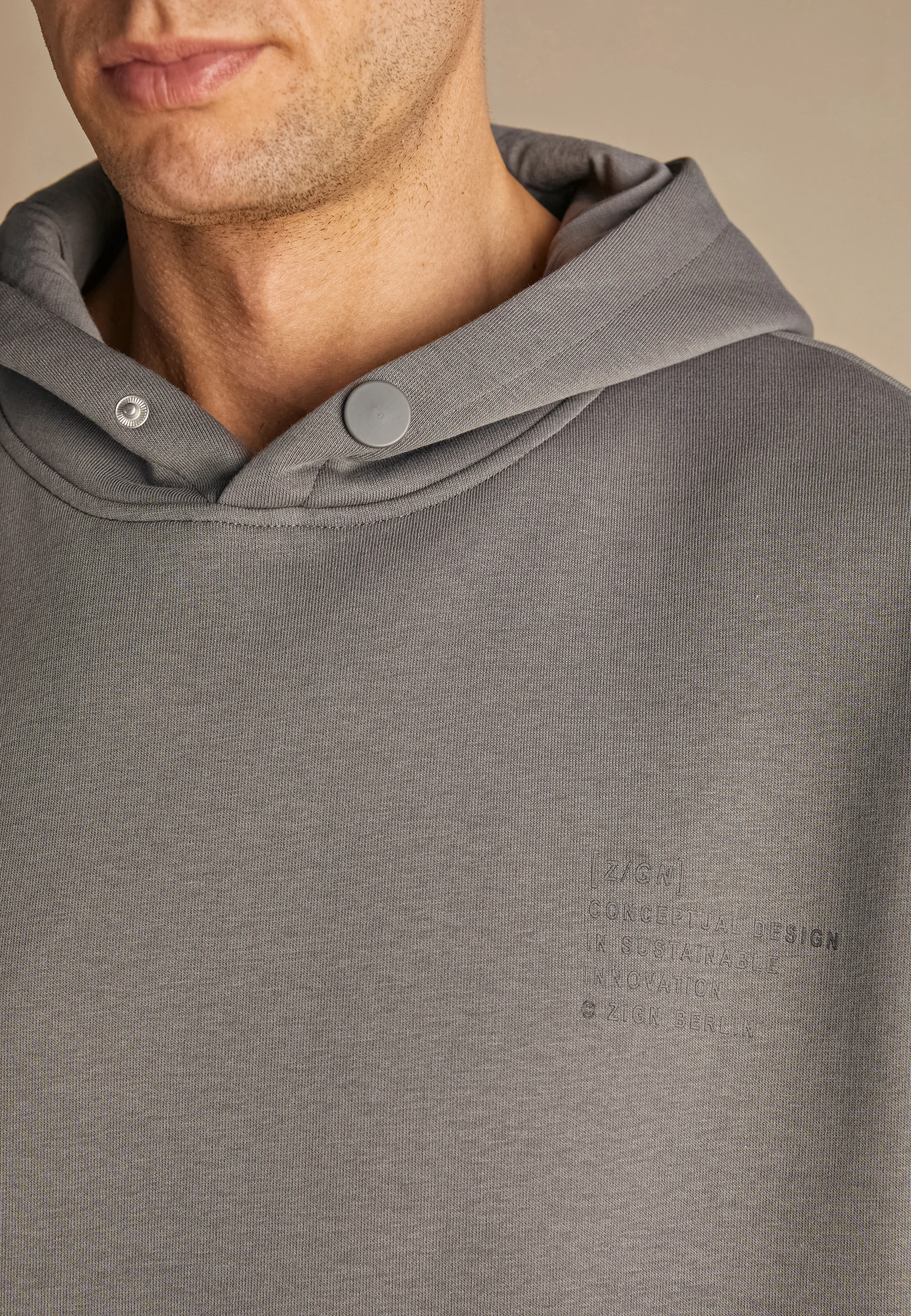 Sudadera con capucha extragrande Zign Studio