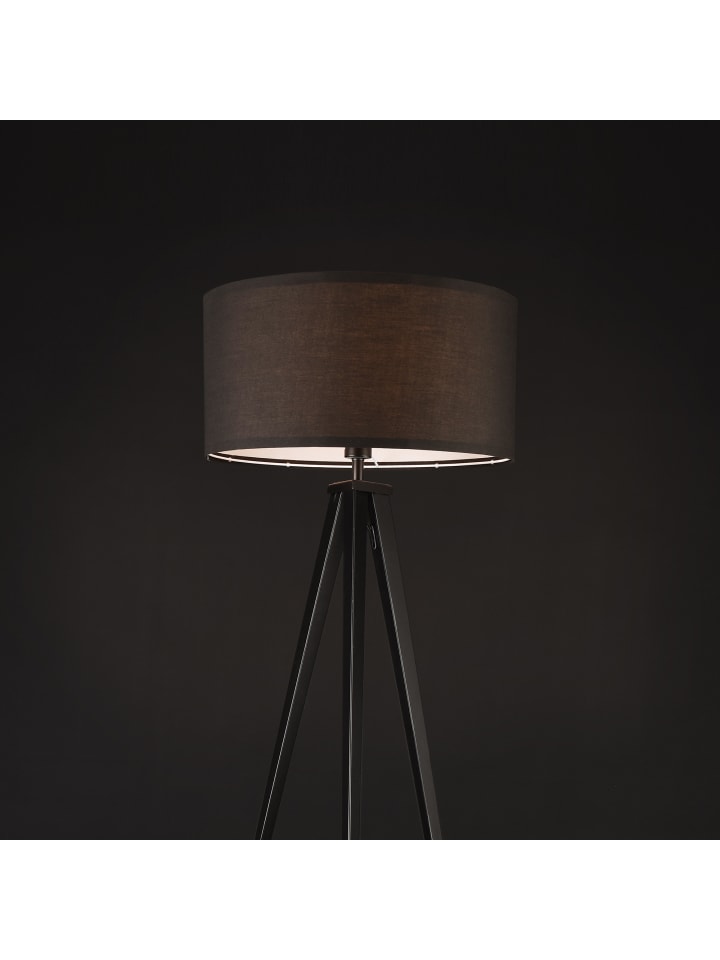 lux.pro Stehleuchten Faro in Schwarz (H)153cm (D)50cm günstig kaufen onesize