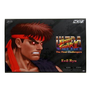 Ultra Street Fighter II: The Final Challengers Actionfigur - Evil Ryu SDCC 2023 Exclusive