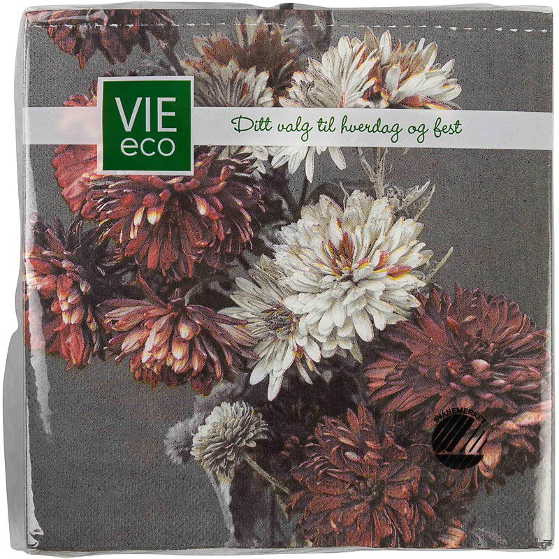 Vie Eco Servietter 20-pk 33x33 cm, Høst